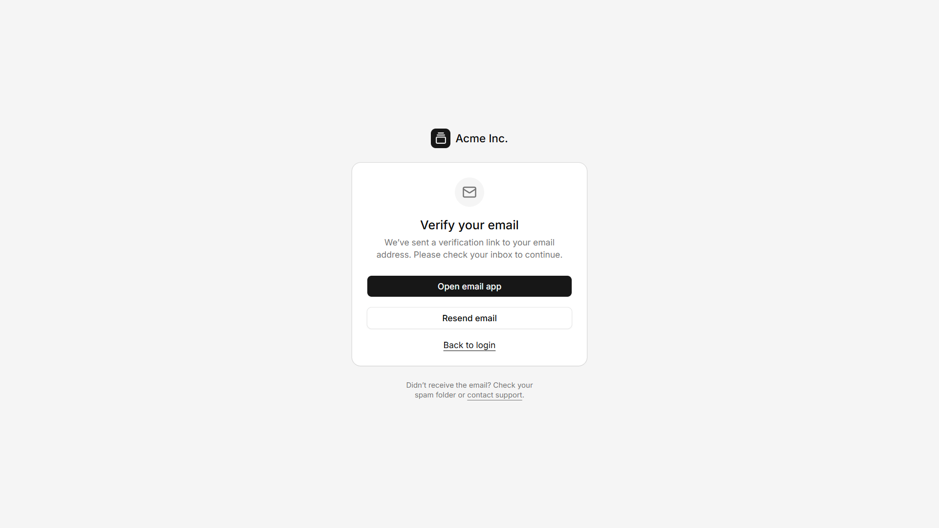 Verify Email