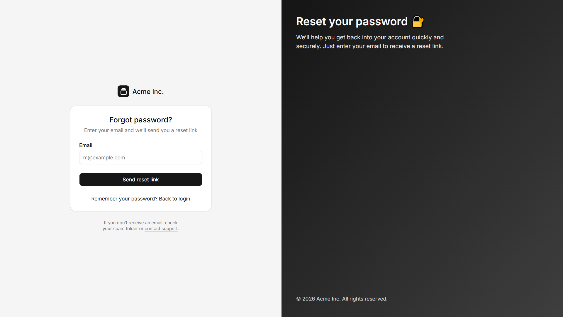 Forgot Password