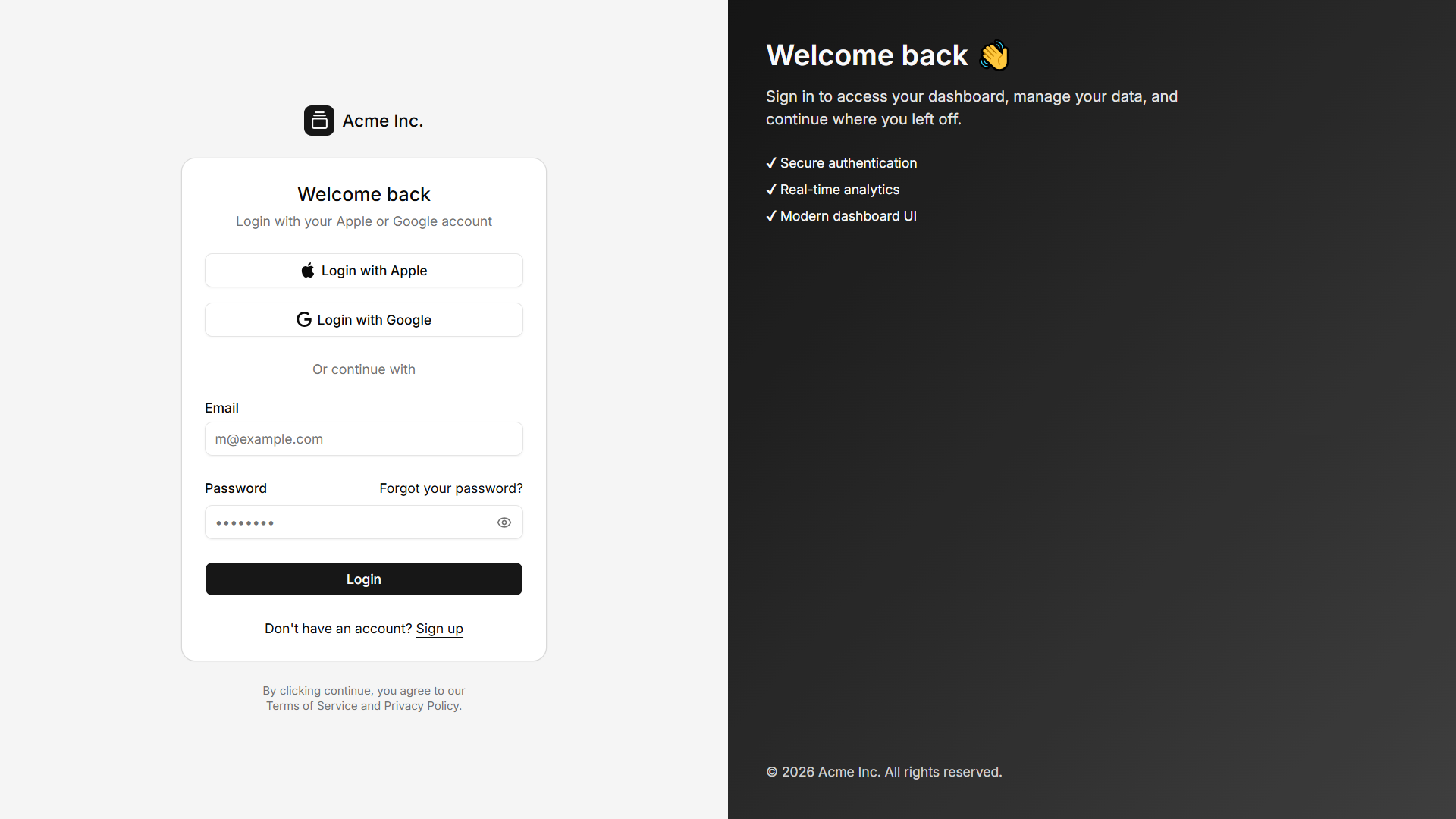 Login